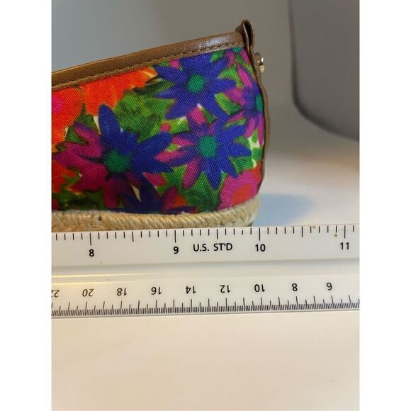 Antonio Melani Floral Espadrille Flats size 8/8.5 - Picture 12 of 12